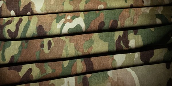 Stretch military ripstop fabric for protection and comfort in the field Thumbnail Image